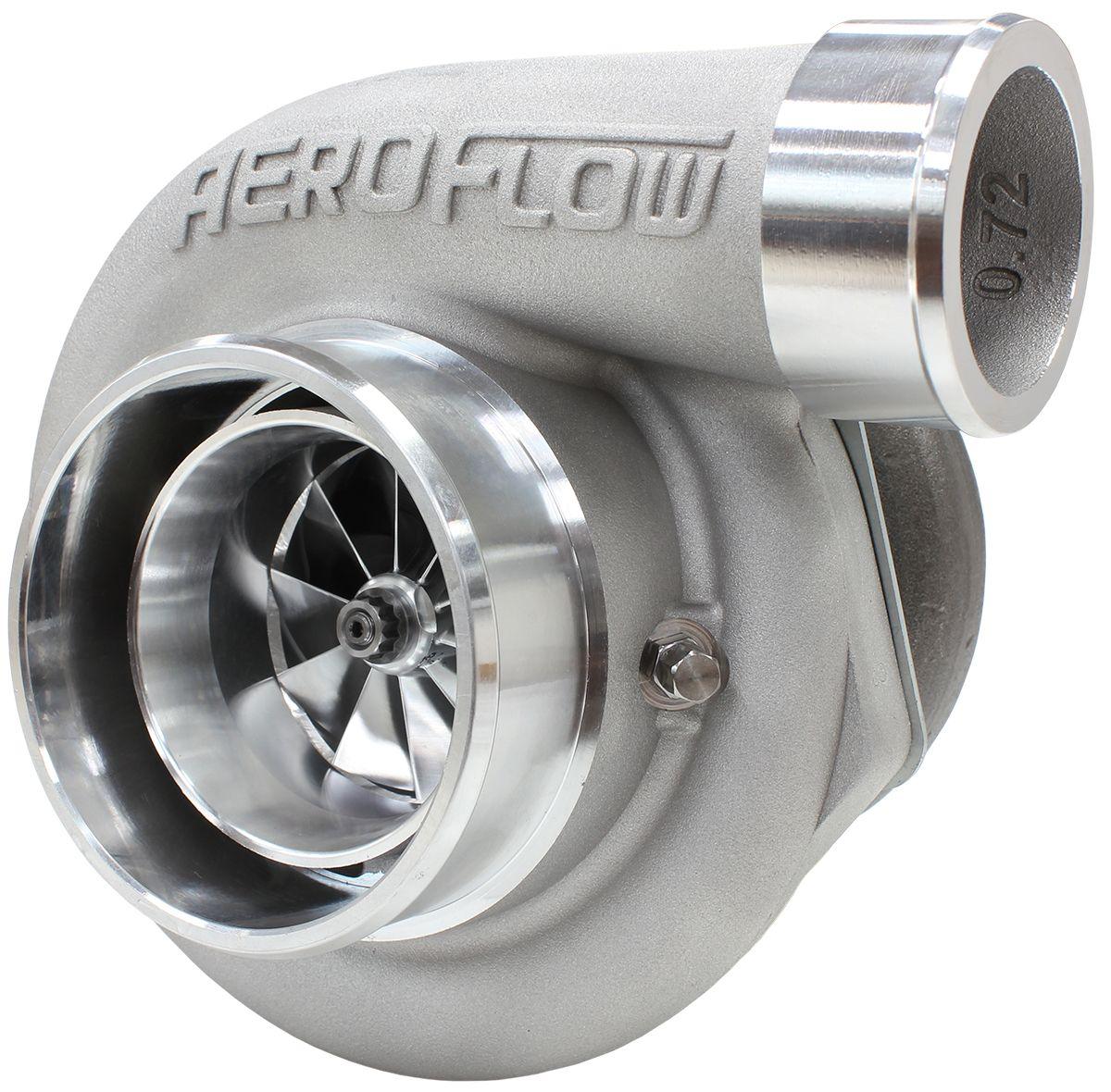 Aeroflow BOOSTED 6662 .63 Turbocharger 900HP, Natural Cast Finish AF8005-3015