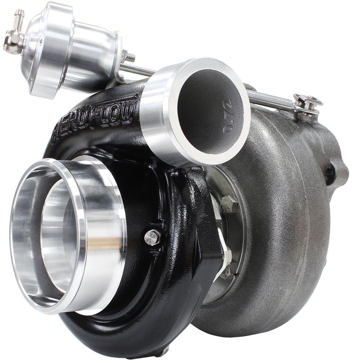 Aeroflow BOOSTED 6762 XR6 1.15 Turbocharger 1000HP, Hi Temp Black Finish AF8005-3018BLK