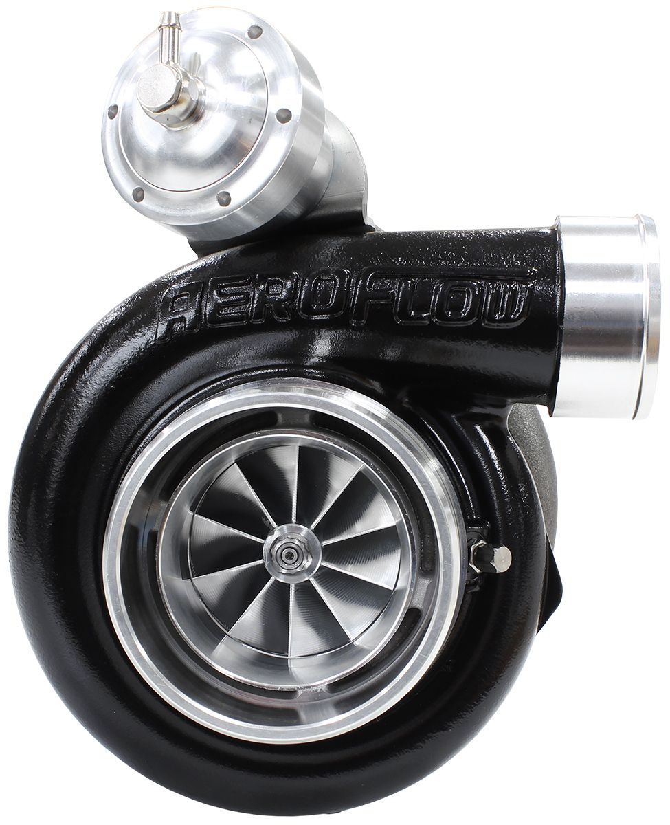 Aeroflow BOOSTED 6762 XR6 1.15 Turbocharger 1000HP, Hi Temp Black Finish AF8005-3018BLK