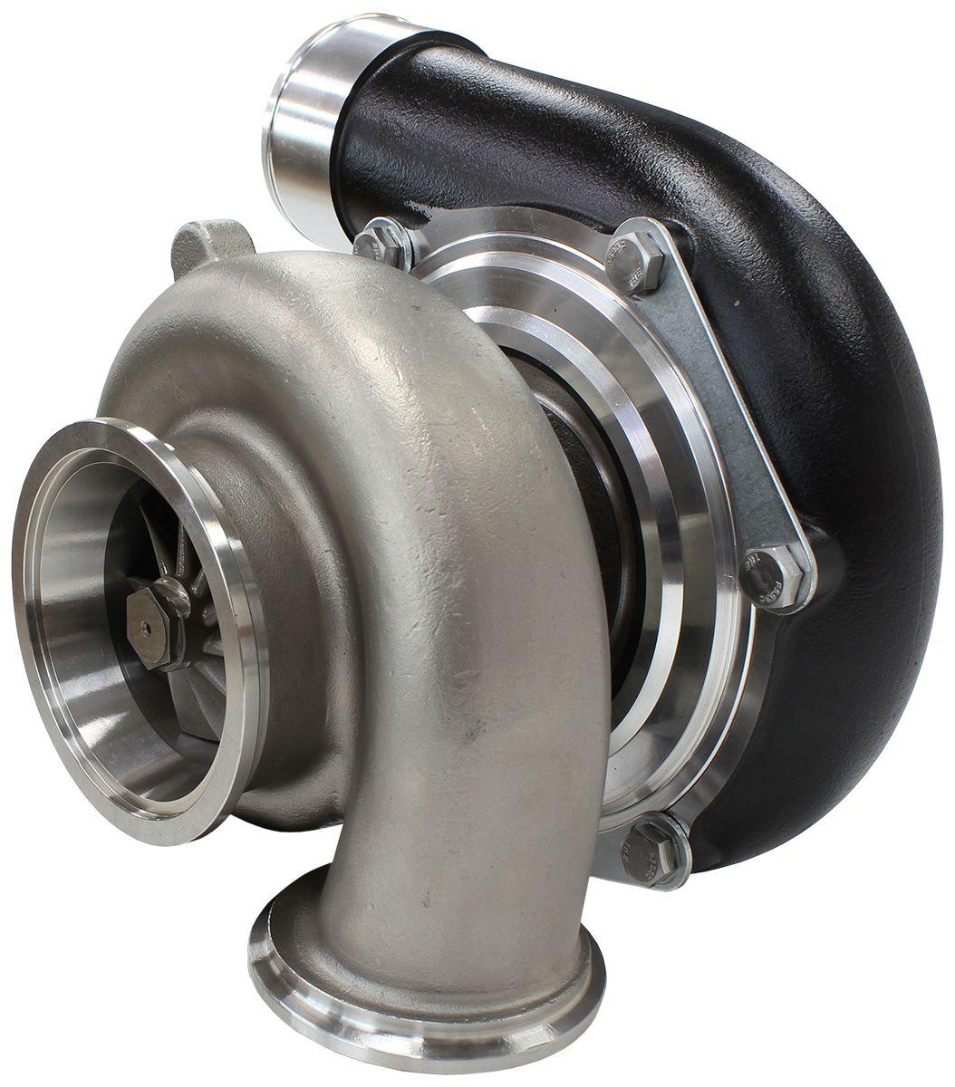 Aeroflow BOOSTED 6662 V-Band .82 Turbocharger 900HP, Hi Temp Black Finish AF8005-3020BLK