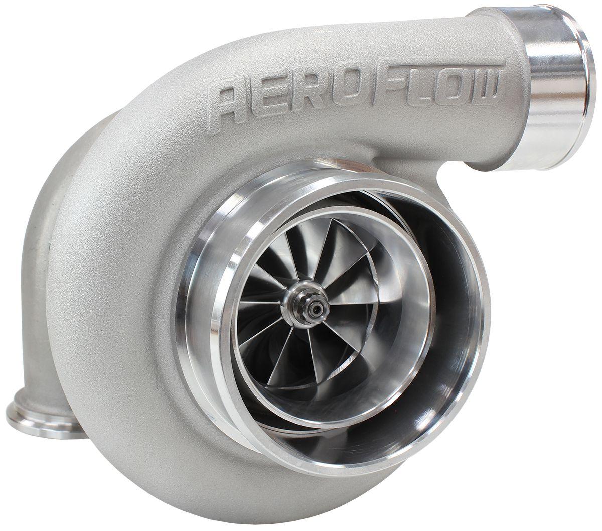 CLEARANCE Aeroflow BOOSTED 6662 V-Band .82 Turbocharger 900HP, Natural Cast Finish AF8005-3020