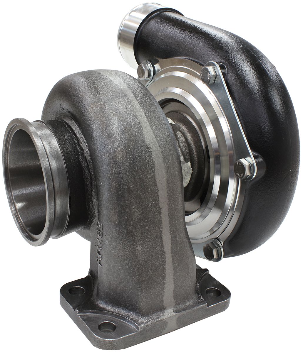 Aeroflow BOOSTED 6762 .82 Turbocharger 950HP, Hi Temp Black Finish AF8005-3021BLK