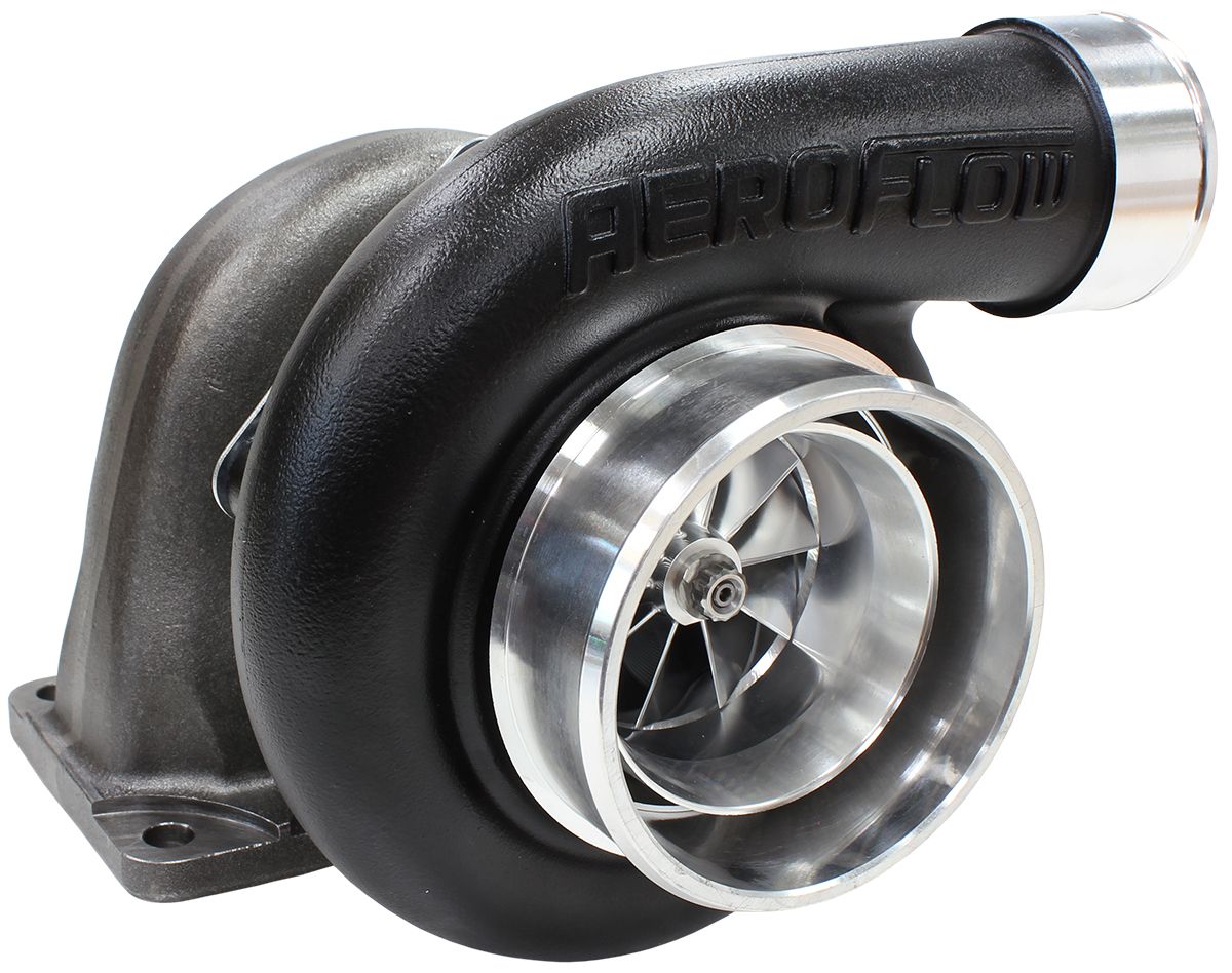 Aeroflow BOOSTED 6762 .82 Turbocharger 950HP, Hi Temp Black Finish AF8005-3021BLK