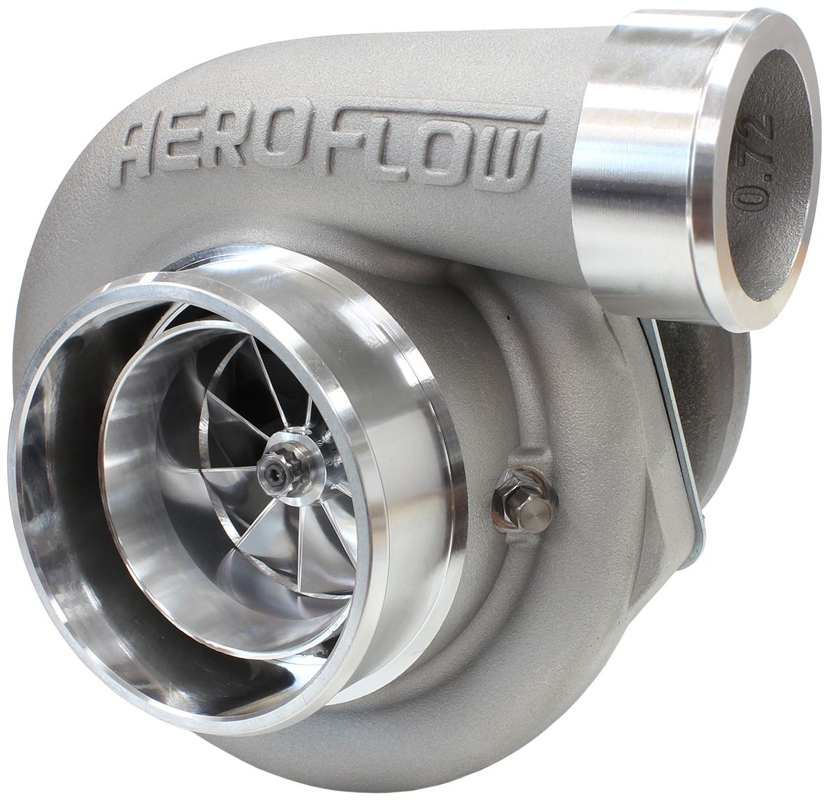 Aeroflow BOOSTED 6762 .82 Turbocharger 950HP, Natural Cast Finish AF8005-3021