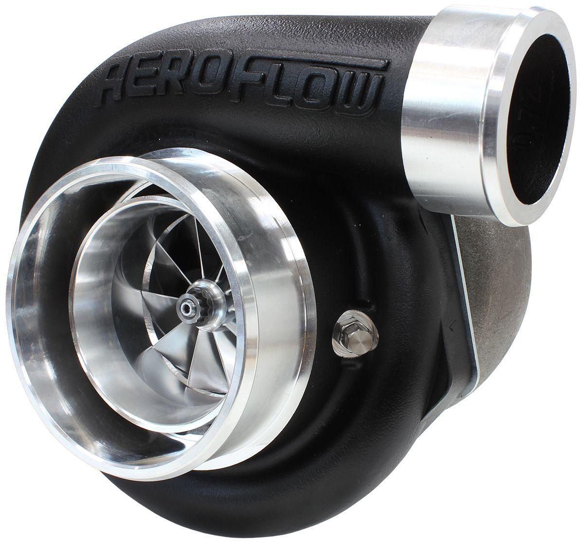 Aeroflow BOOSTED 6662 V-Band 1.01 Turbocharger 900HP, Hi Temp Black Finish AF8005-3023BLK