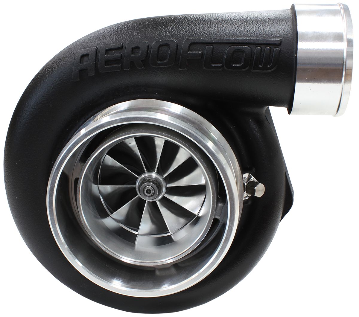 Aeroflow BOOSTED 6662 V-Band 1.01 Turbocharger 900HP, Hi Temp Black Finish AF8005-3023BLK