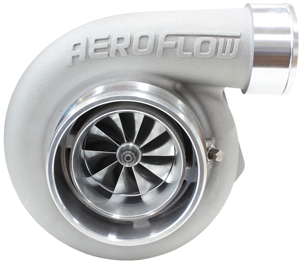 Aeroflow BOOSTED 6662 V-Band 1.01 Turbocharger 900HP, Natural Cast Finish AF8005-3023