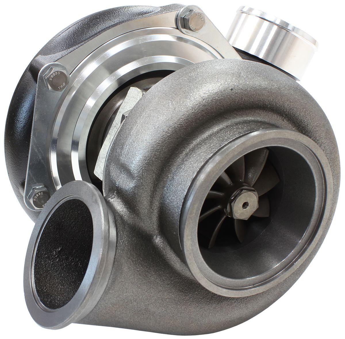 Aeroflow BOOSTED 6762 V-Band .83 Turbocharger 950HP, Hi Temp Black Finish AF8005-3025BLK