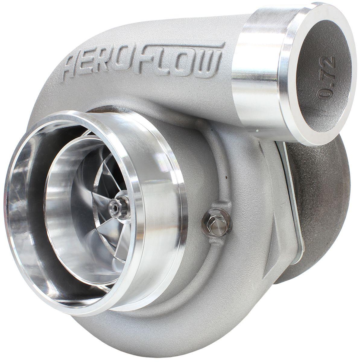 Aeroflow BOOSTED 6762 V-Band .83 Turbocharger 950HP, Natural Cast Finish AF8005-3025