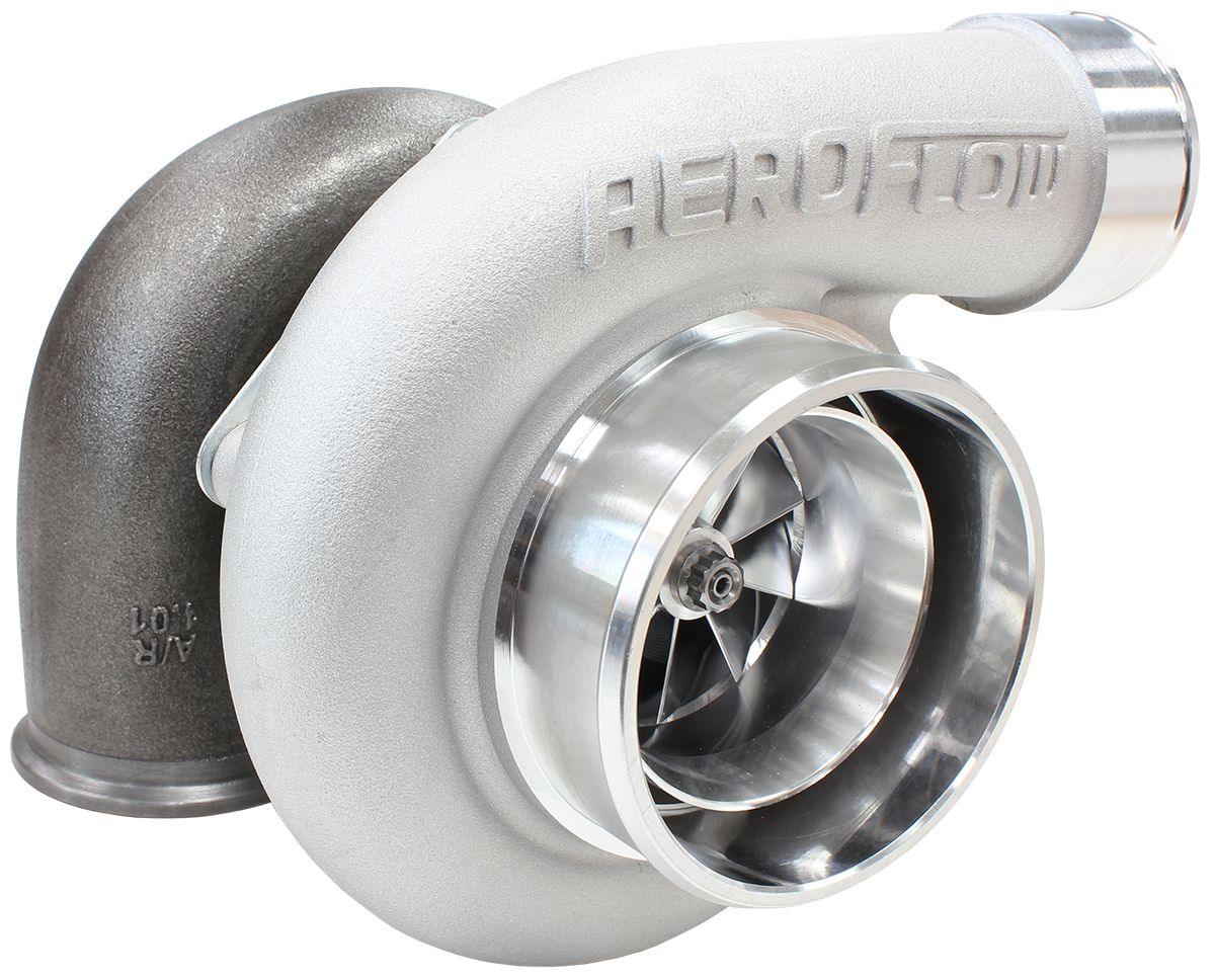 Aeroflow BOOSTED 6762 V-Band 1.01 Turbocharger 950HP, Natural Cast Finish AF8005-3026