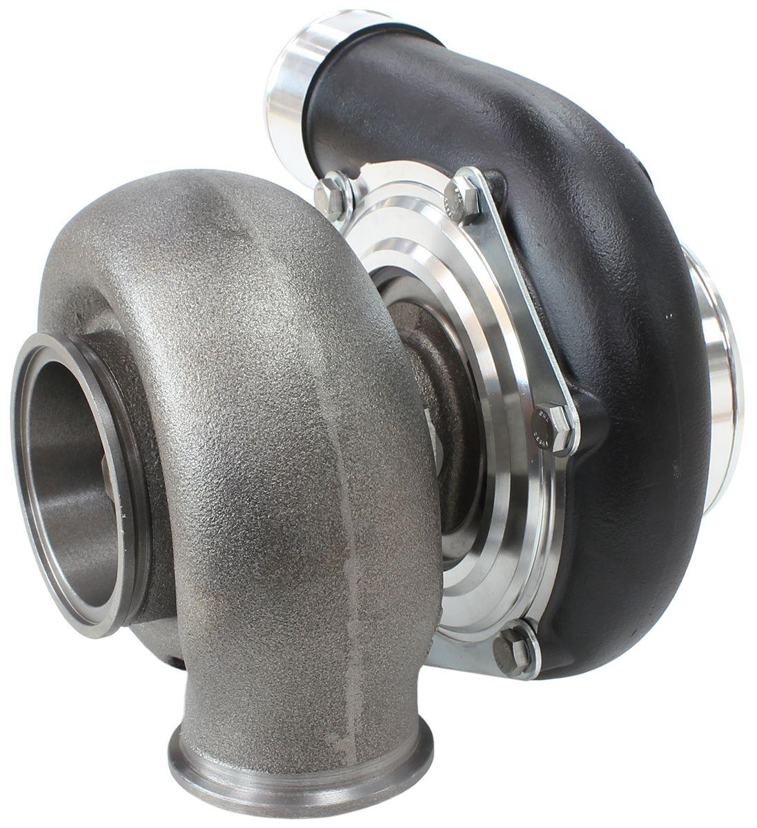 Aeroflow BOOSTED 6762 V-Band 1.21 Turbocharger 950HP, Hi Temp Black Finish AF8005-3027BLK