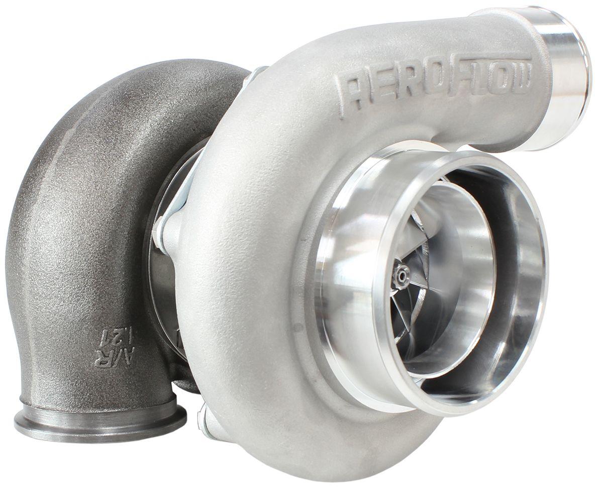 Aeroflow BOOSTED 6762 V-Band 1.21 Turbocharger 950HP, Natural Cast Finish AF8005-3027