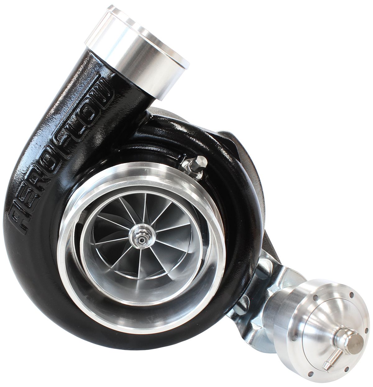 Aeroflow BOOSTED 6762 XR6 1.06 Turbocharger 1000HP, Hi Temp Black Finish AF8005-3029BLK