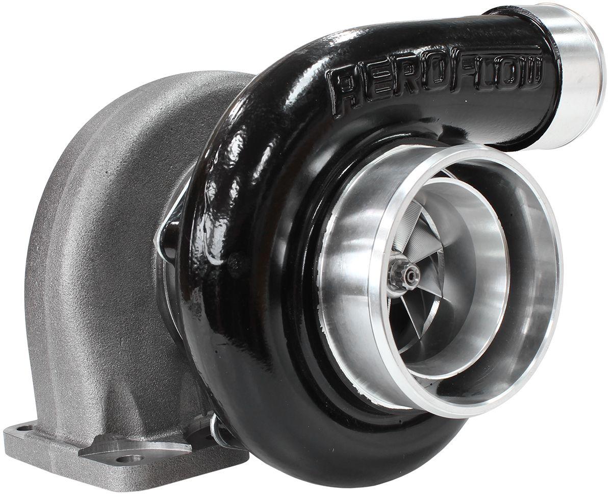 Aeroflow BOOSTED 6762 1.06 Turbocharger 950HP, Hi Temp Black Finish AF8005-3030BLK