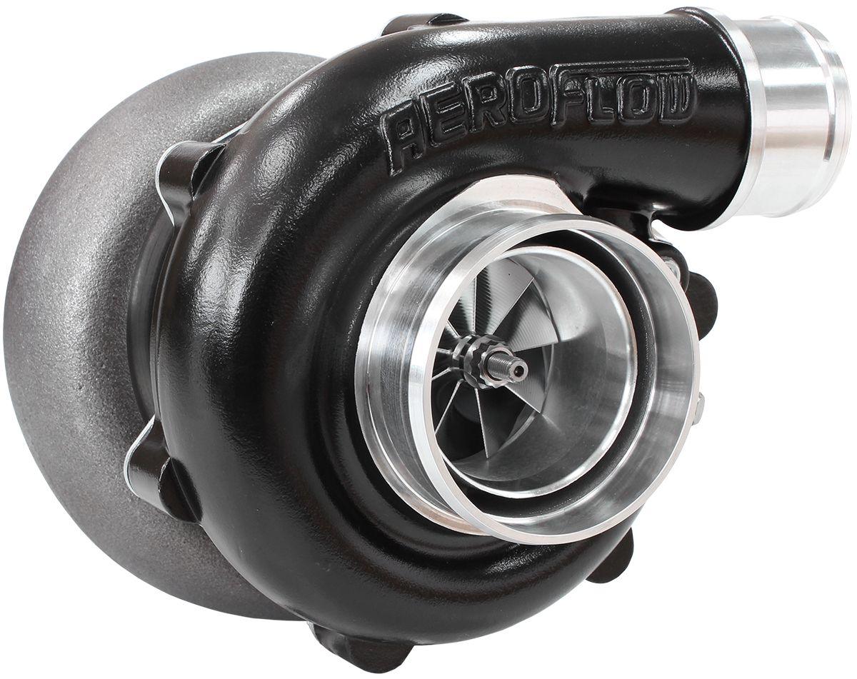 Aeroflow BOOSTED B5455 .83 Turbocharger 660HP, Hi Temp Black Finish AF8005-3040BLK