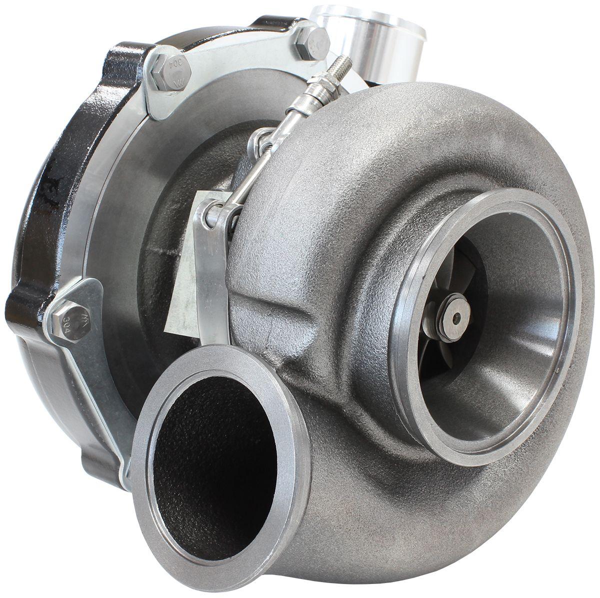 Aeroflow BOOSTED B5855 1.21 Turbocharger 770HP, Hi Temp Black Finish AF8005-3050BLK