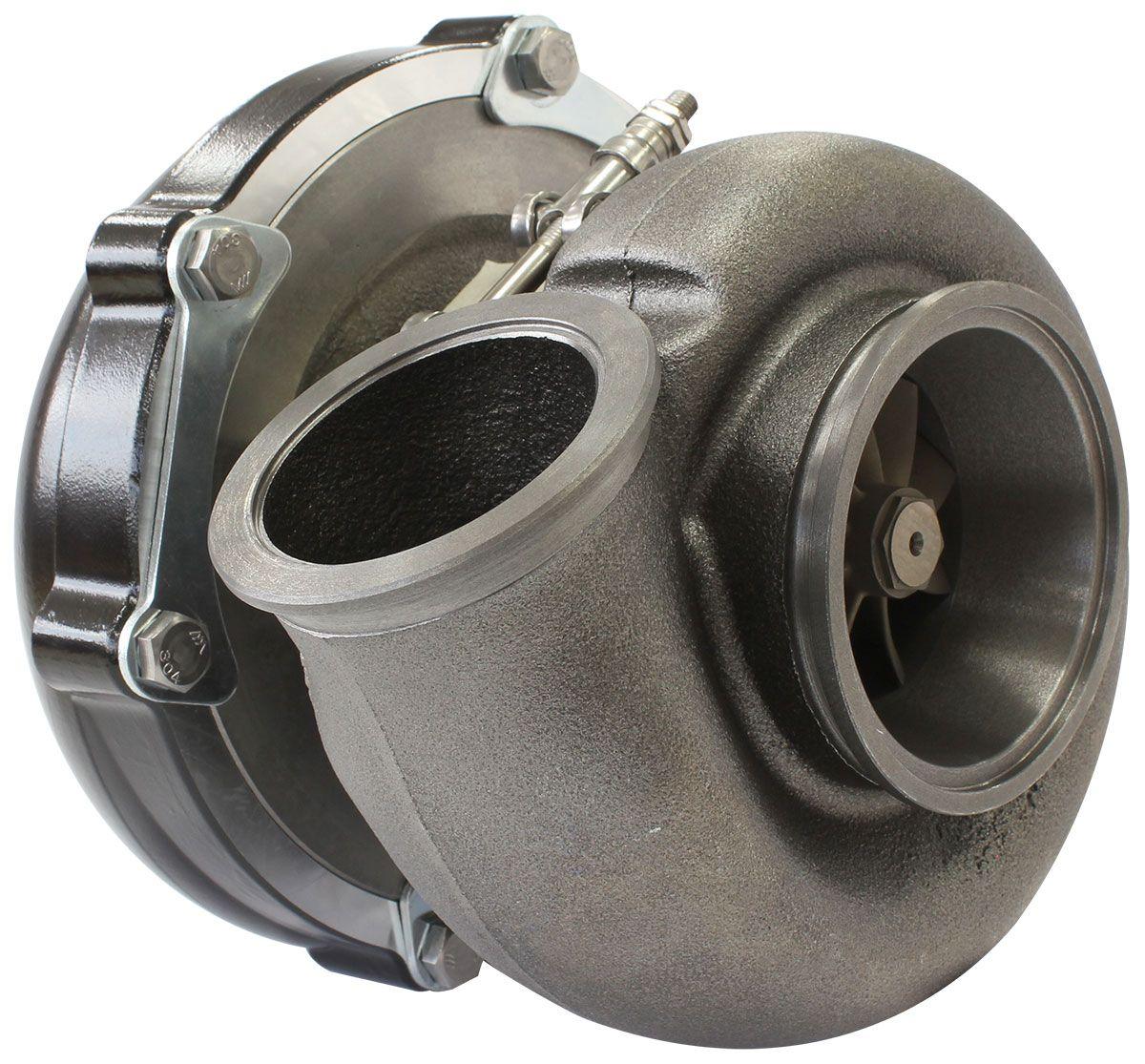 Aeroflow BOOSTED 6255 .83 Turbocharger 900HP, Hi Temp Black Finish AF8005-3056BLK