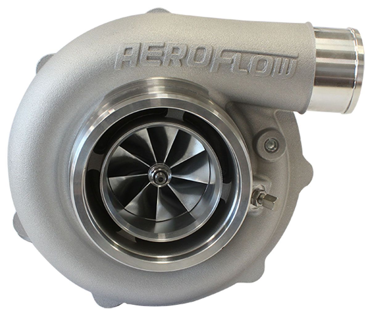 Aeroflow BOOSTED 6255 1.21 Turbocharger 900HP, Natural Cast Finish AF8005-3058