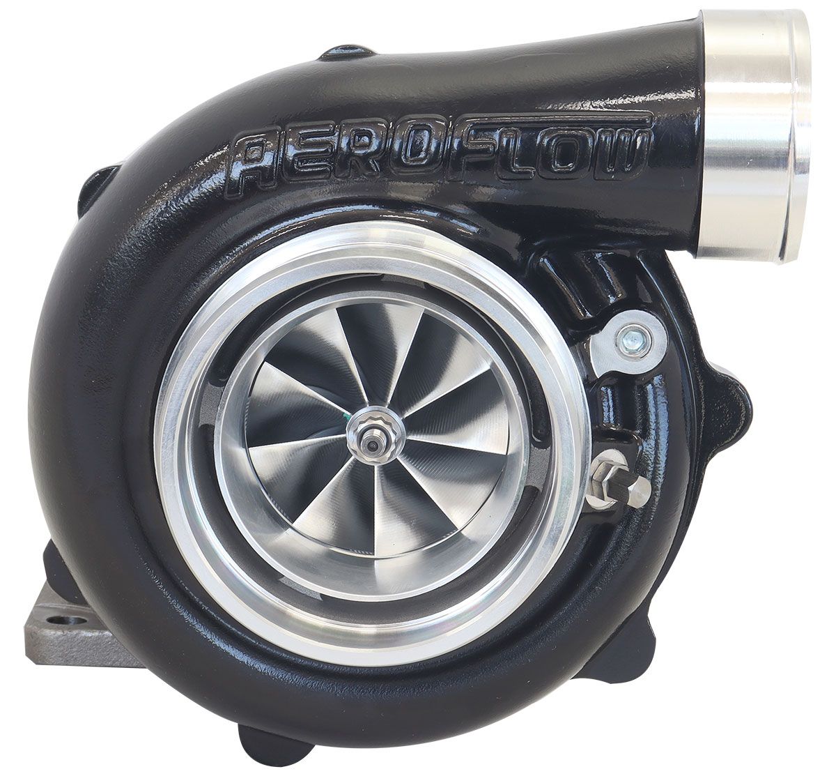 Aeroflow BOOSTED 6862 .82 Turbocharger 1050HP, Hi Temp Black Finish AF8005-3068BLK