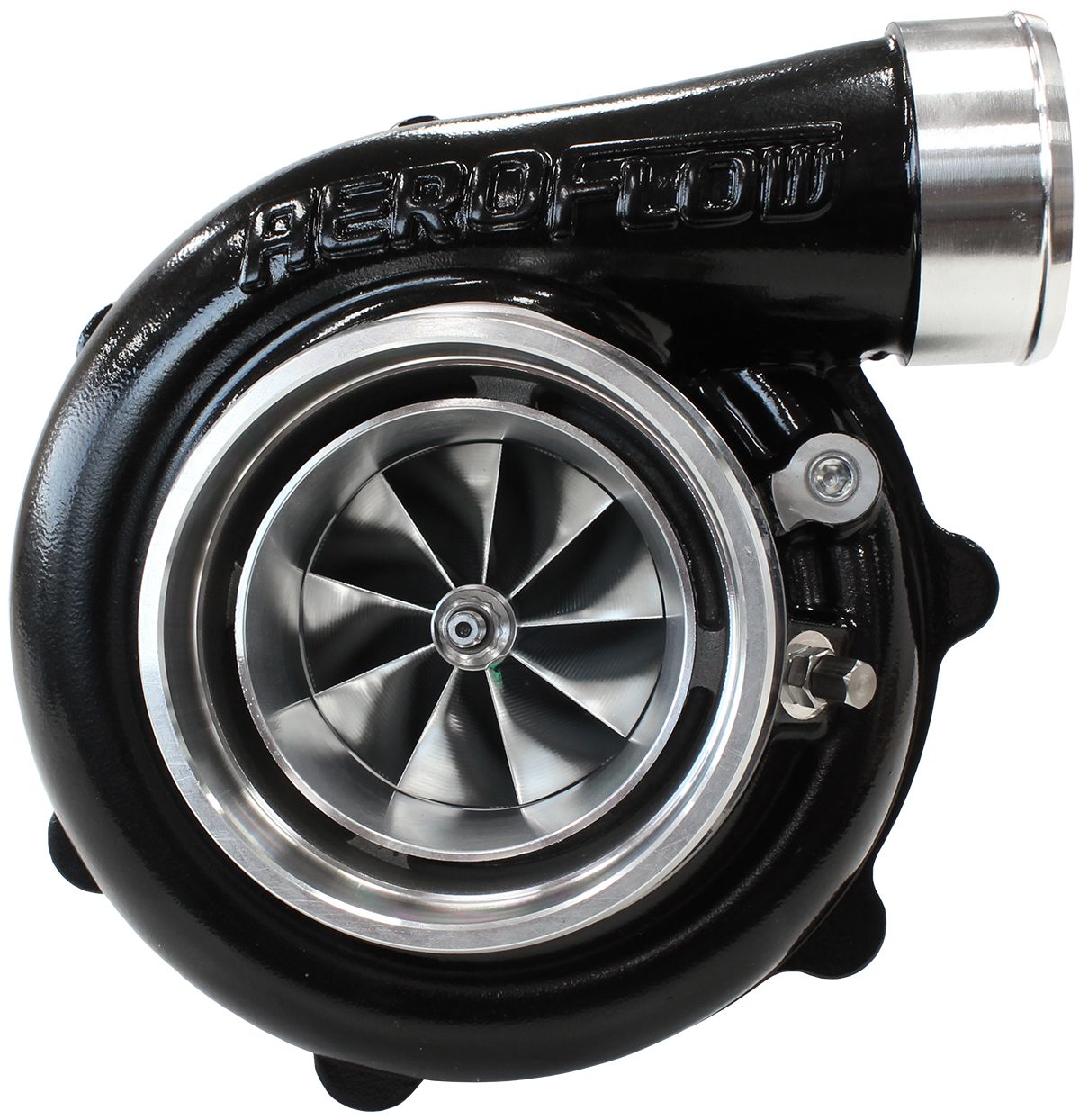 Aeroflow BOOSTED 6862 .83 Turbocharger 1050HP, Hi Temp Black Finish AF8005-3072BLK