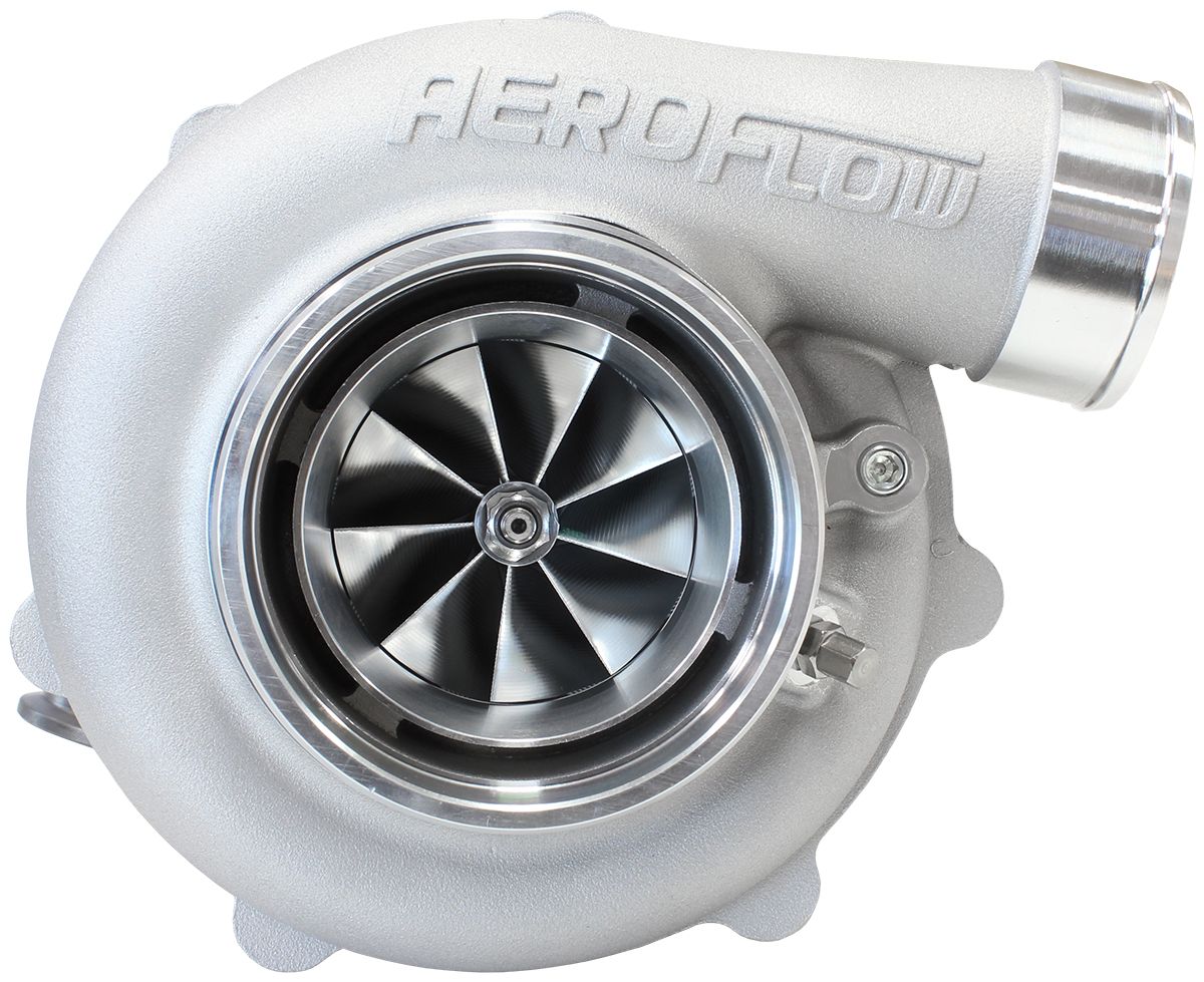 Aeroflow BOOSTED 6862 .83 Turbocharger 1050HP, Natural Cast Finish AF8005-3072