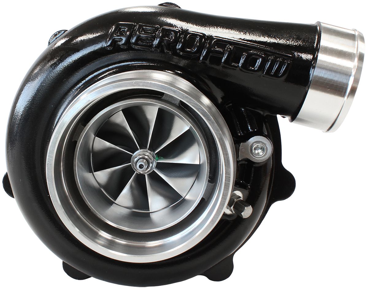 Aeroflow BOOSTED 6862 1.01 Turbocharger 1050HP, Hi Temp Black Finish AF8005-3073BLK