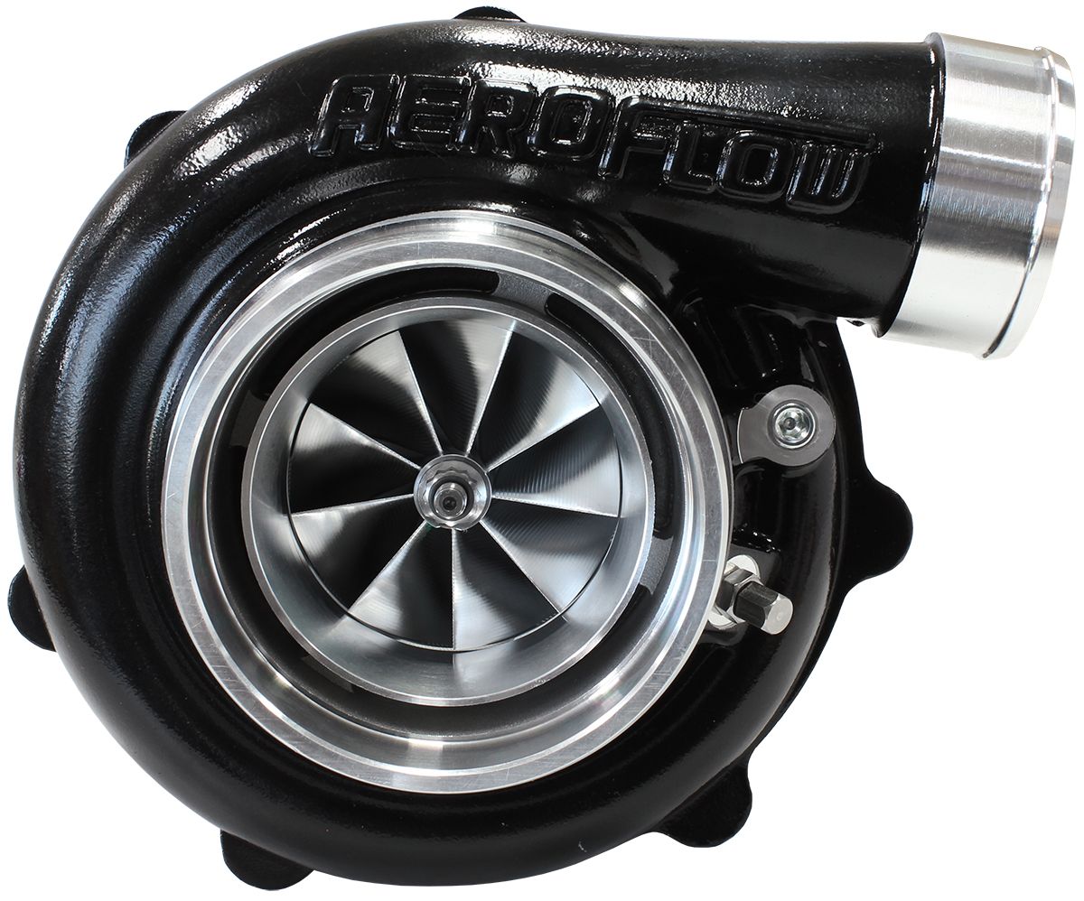 Aeroflow BOOSTED 6862 1.21 Turbocharger 1050HP, Hi Temp Black Finish AF8005-3074BLK