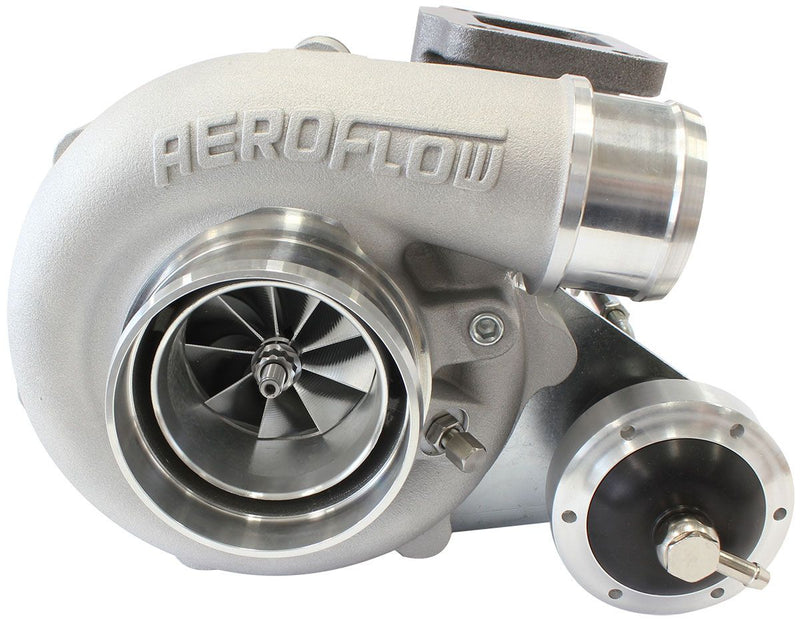 Aeroflow BOOSTED B5455 T3 .83 Internal Wastegate Turbocharger 660HP, Natural Cast Finish