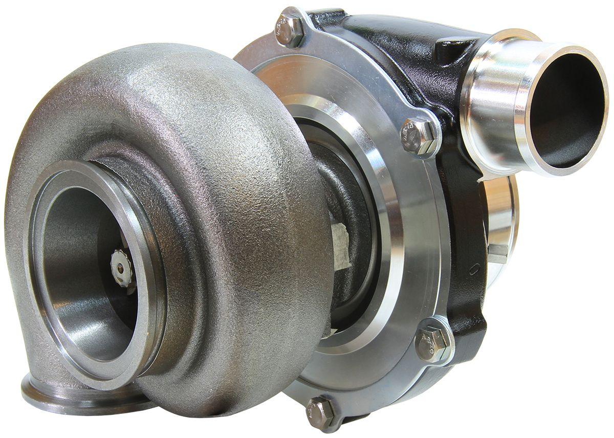 Aeroflow BOOSTED 5455 1.01 Reverse Rotation Turbocharger 650HP, Hi Temp Black Finish AF80