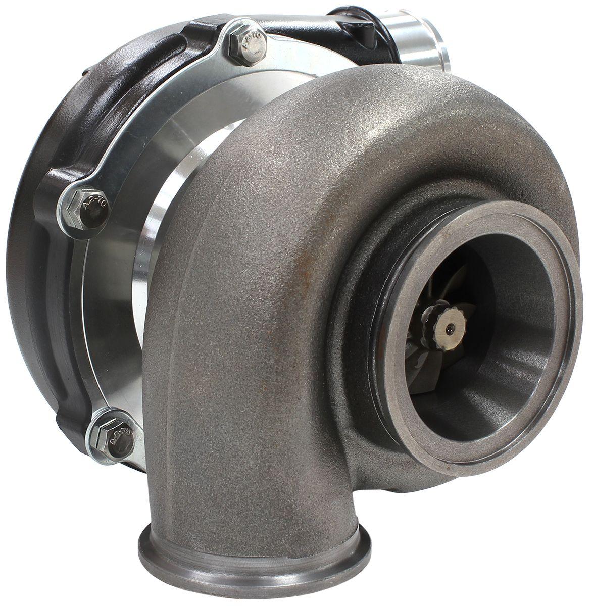 Aeroflow BOOSTED 5855 1.01 Reverse Rotation Turbocharger 750HP, Hi Temp Black Finish AF80