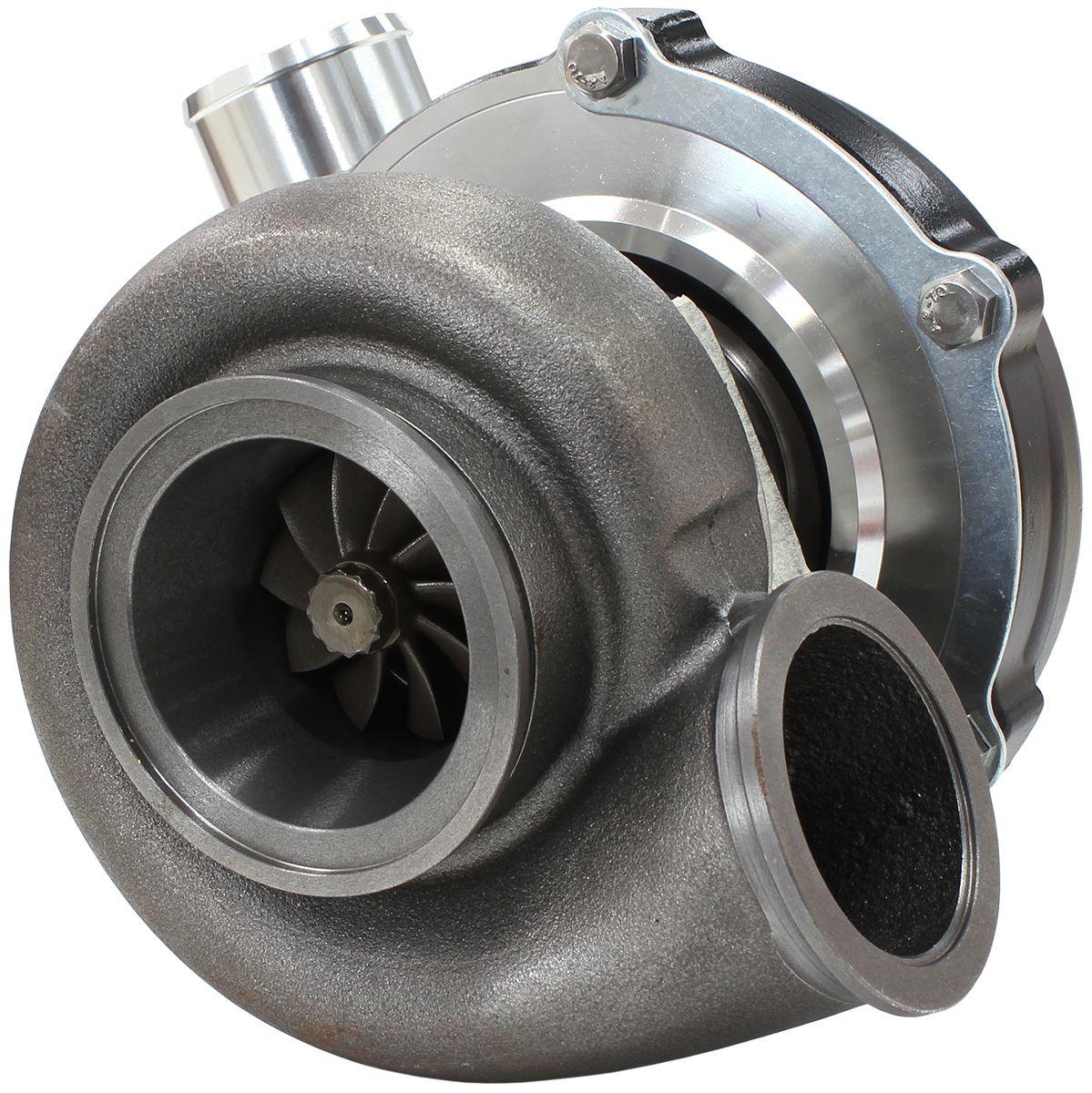 Aeroflow BOOSTED 5855 1.01 Reverse Rotation Turbocharger 750HP, Hi Temp Black Finish AF80