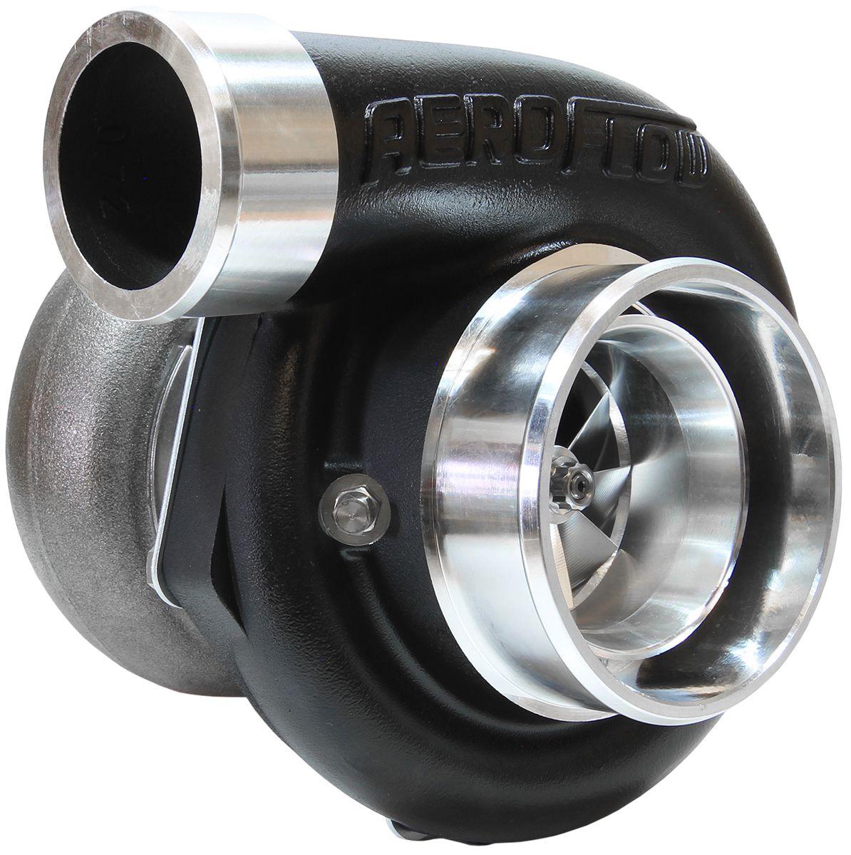 Aeroflow BOOSTED 6662 .83 Reverse Rotation Turbocharger 900HP, Hi Temp Black Finish AF800