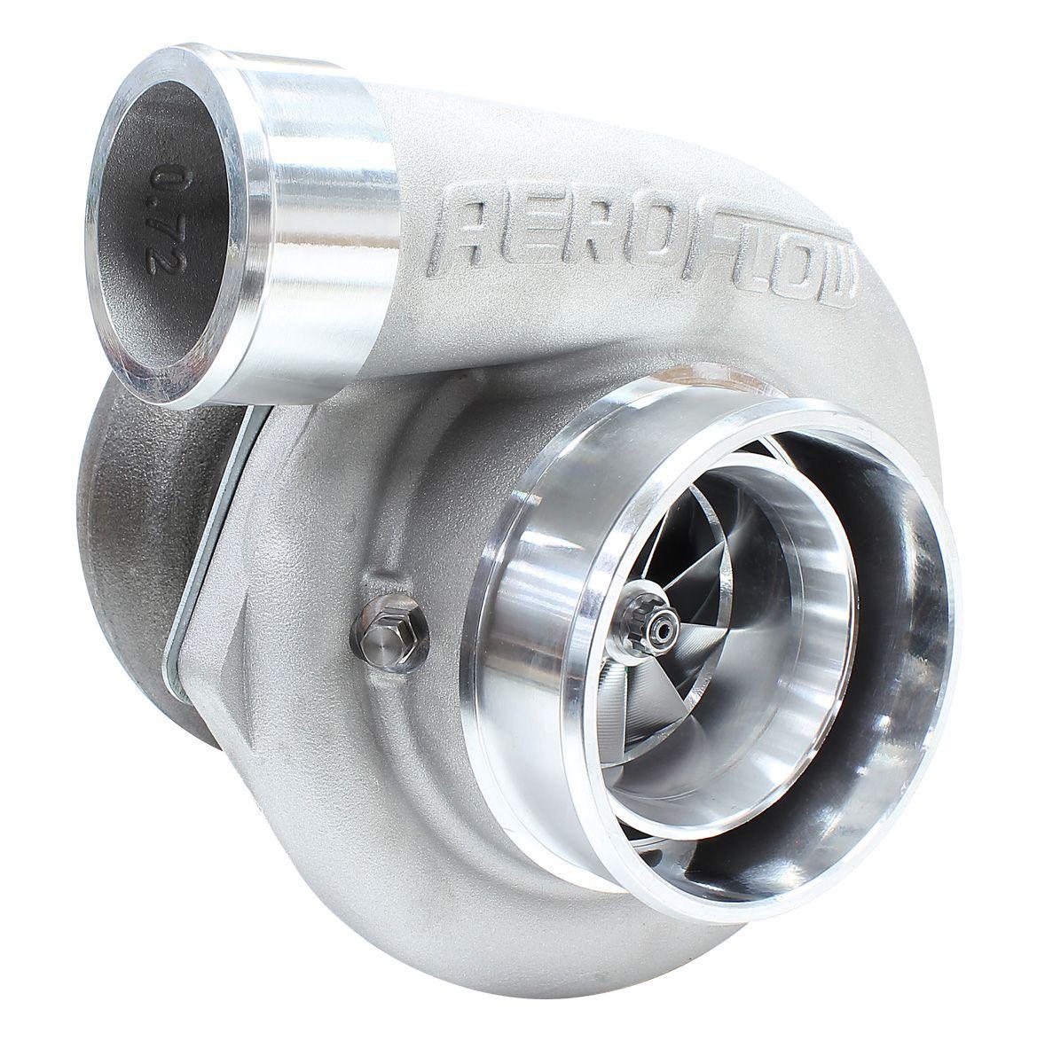 Aeroflow BOOSTED 6662 .83 Reverse Rotation Turbocharger 900HP, Natural Cast Finish AF8005