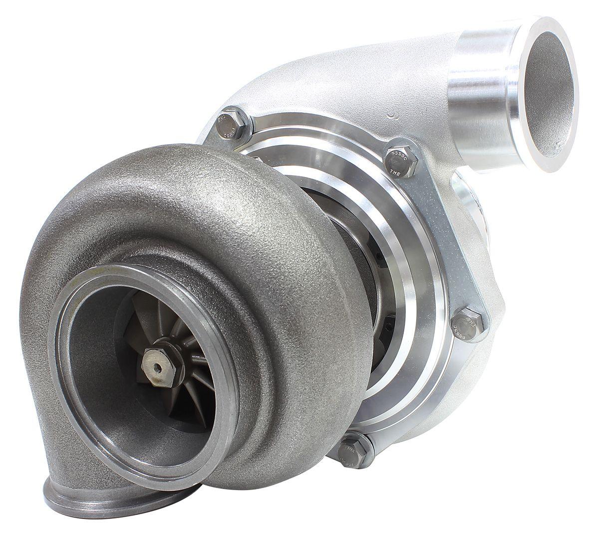 Aeroflow BOOSTED 6662 .83 Reverse Rotation Turbocharger 900HP, Natural Cast Finish AF8005