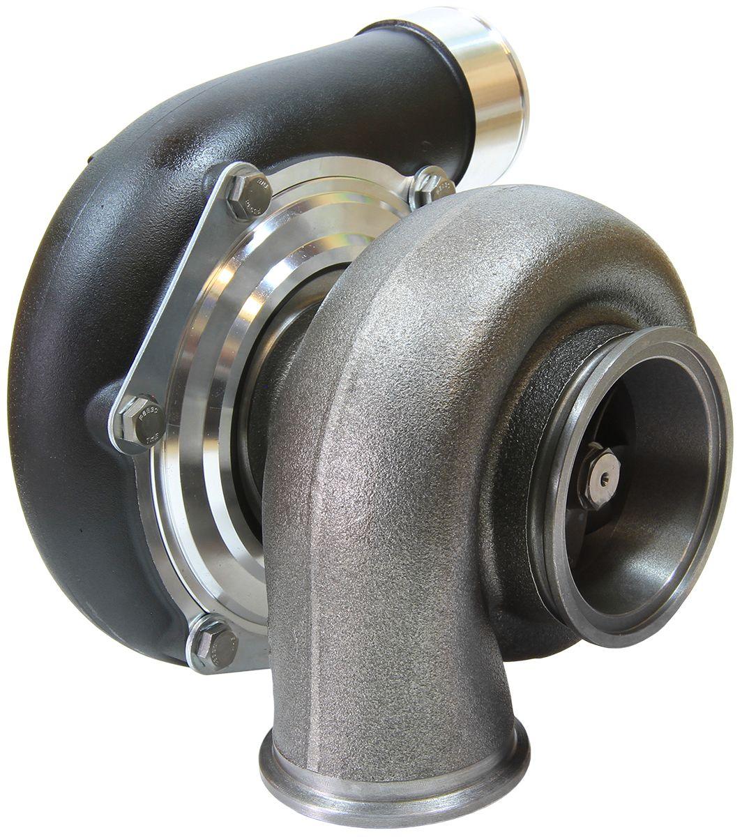 Aeroflow BOOSTED 6762 .83 Reverse Rotation Turbocharger 950HP, Hi Temp Black Finish AF800