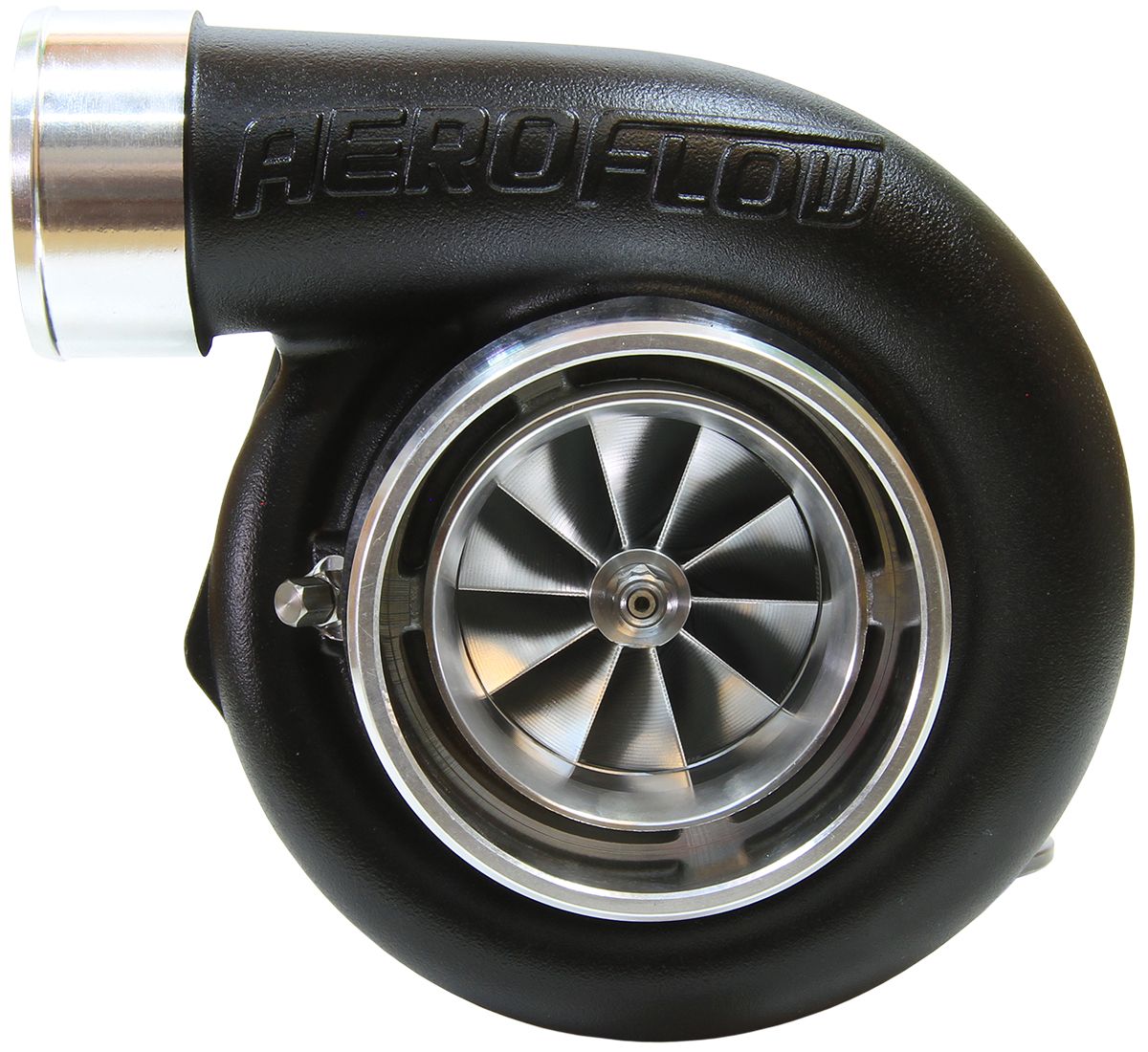 Aeroflow BOOSTED 6762 .83 Reverse Rotation Turbocharger 950HP, Hi Temp Black Finish AF800