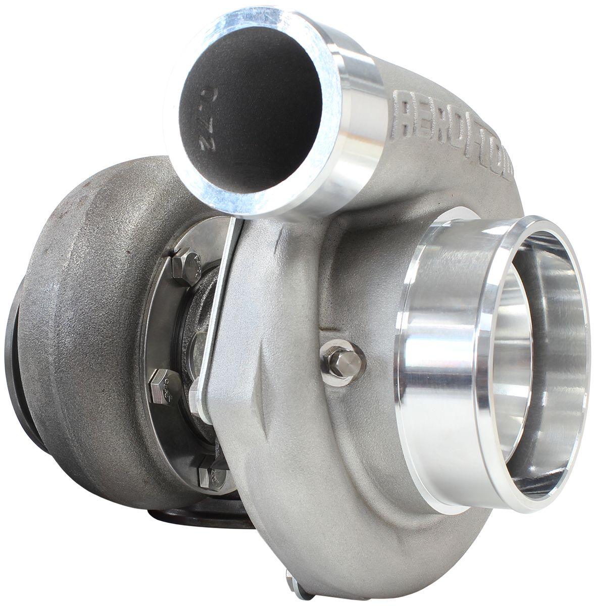 Aeroflow BOOSTED 6762 .83 Reverse Rotation Turbocharger 950HP, Natural Cast Finish AF8005