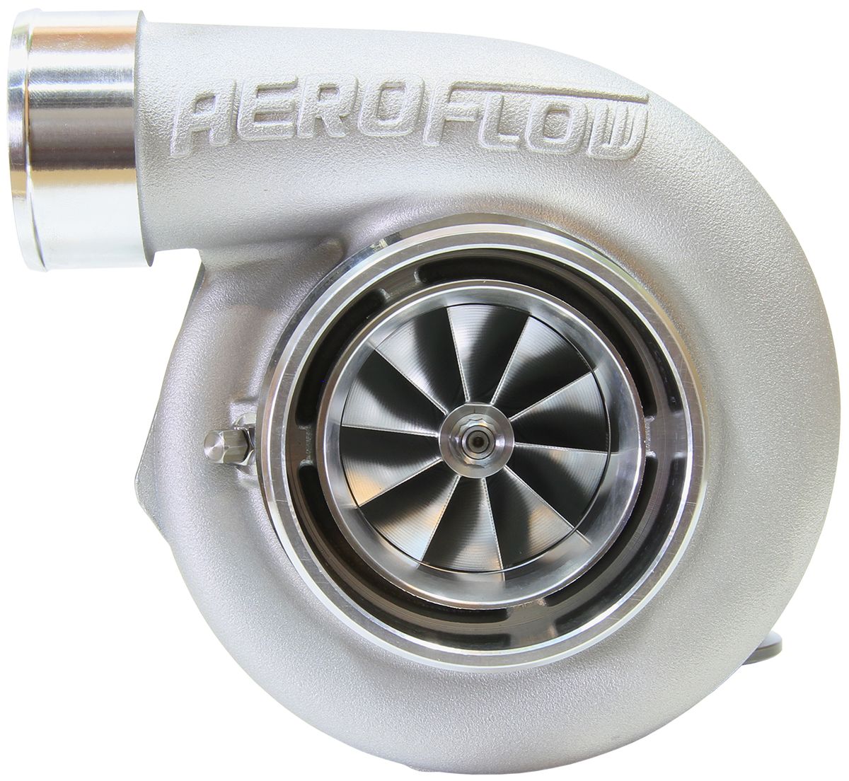 Aeroflow BOOSTED 6762 1.01 Reverse Rotation Turbocharger 950HP, Natural Cast Finish AF800