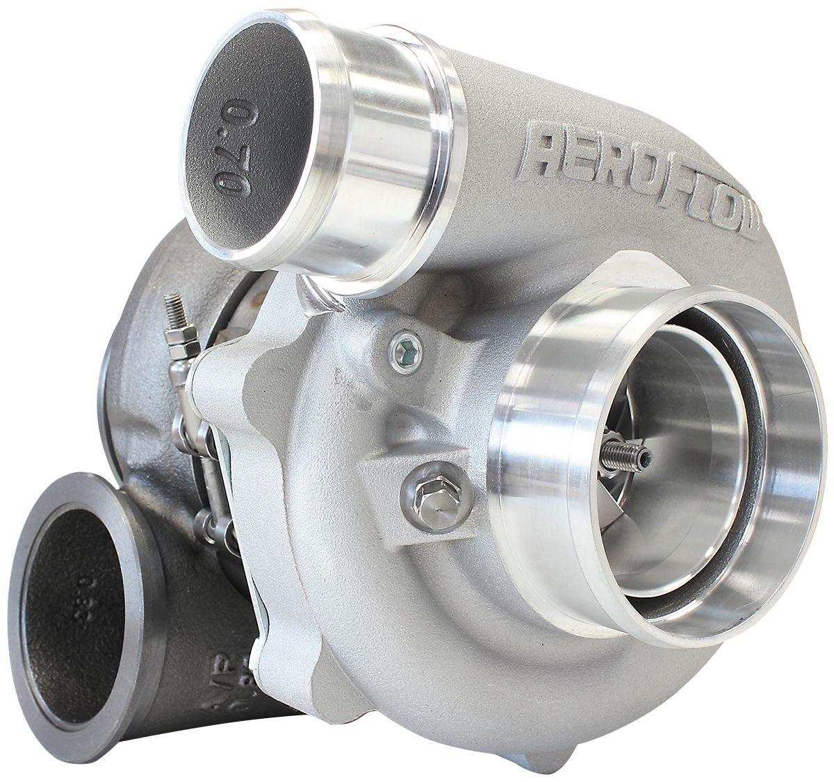 Aeroflow BOOSTED B5455 .83 Reverse Rotation Turbocharger 660HP, Natural Cast Finish AF800