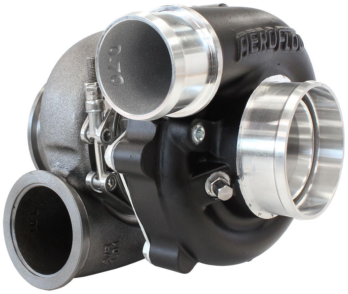 Aeroflow BOOSTED B5455 1.01 Reverse Rotation Turbocharger 660HP, Hi Temp Black Finish AF8