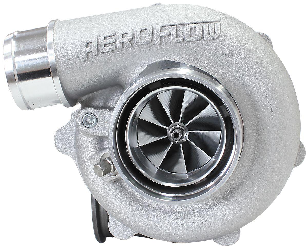 Aeroflow BOOSTED 5455 1.01 Reverse Rotation Turbocharger 650HP, Natural Cast Finish AF800