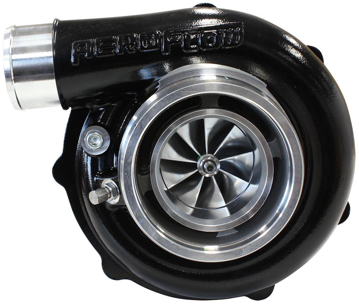 Aeroflow BOOSTED B5855 .83 Reverse Rotation Turbocharger 770HP, Hi Temp Black Finish AF80