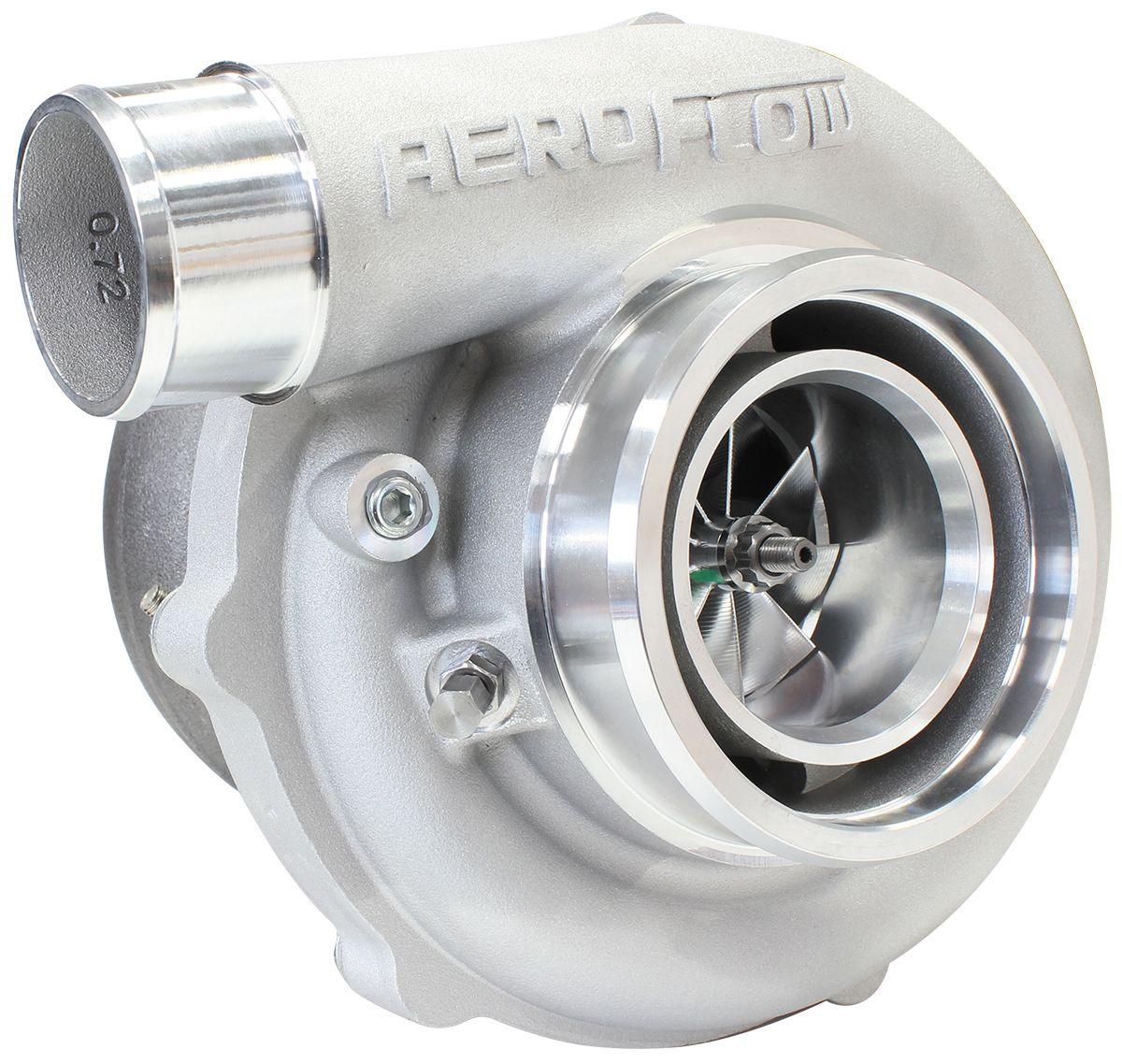 Aeroflow BOOSTED B5855 .83 Reverse Rotation Turbocharger 770HP, Natural Cast Finish AF800