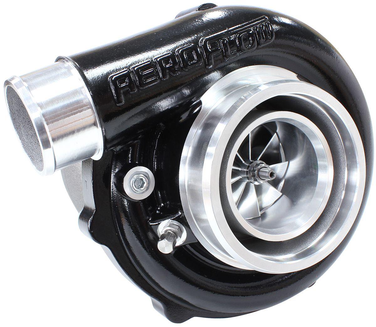 Aeroflow BOOSTED B5855 1.21 Reverse Rotation Turbocharger 770HP, Hi Temp Black Finish AF8