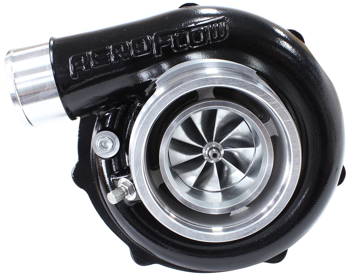 Aeroflow BOOSTED B5855 1.21 Reverse Rotation Turbocharger 770HP, Hi Temp Black Finish AF8