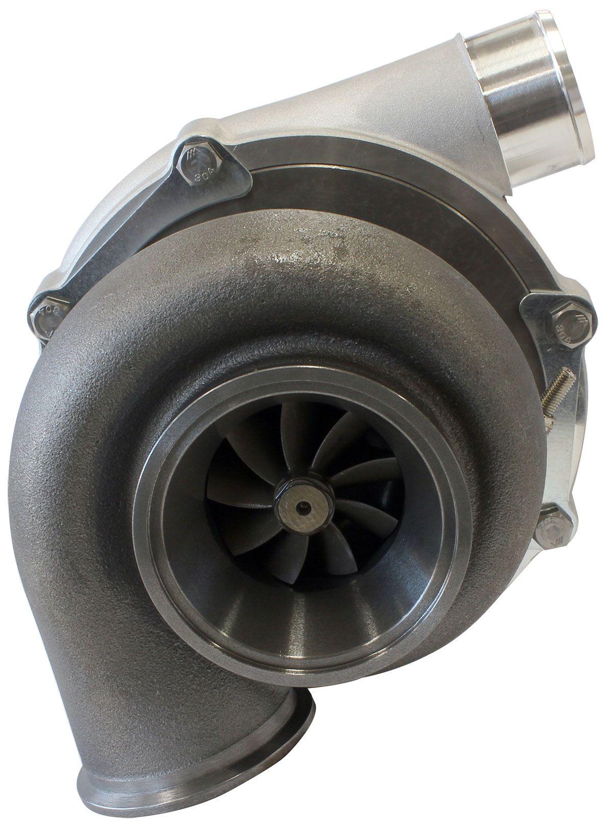 Aeroflow BOOSTED 6255 .83 Reverse Rotation Turbocharger 900HP, Natural Cast Finish AF8005