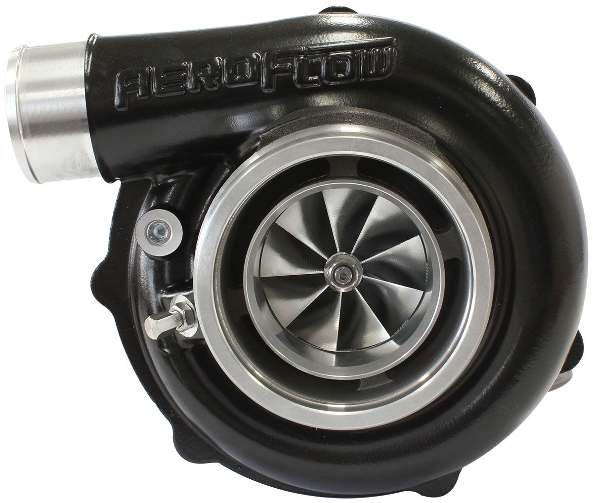 Aeroflow BOOSTED 6255 1.01 Reverse Rotation Turbocharger 900HP, Hi Temp Black Finish AF80