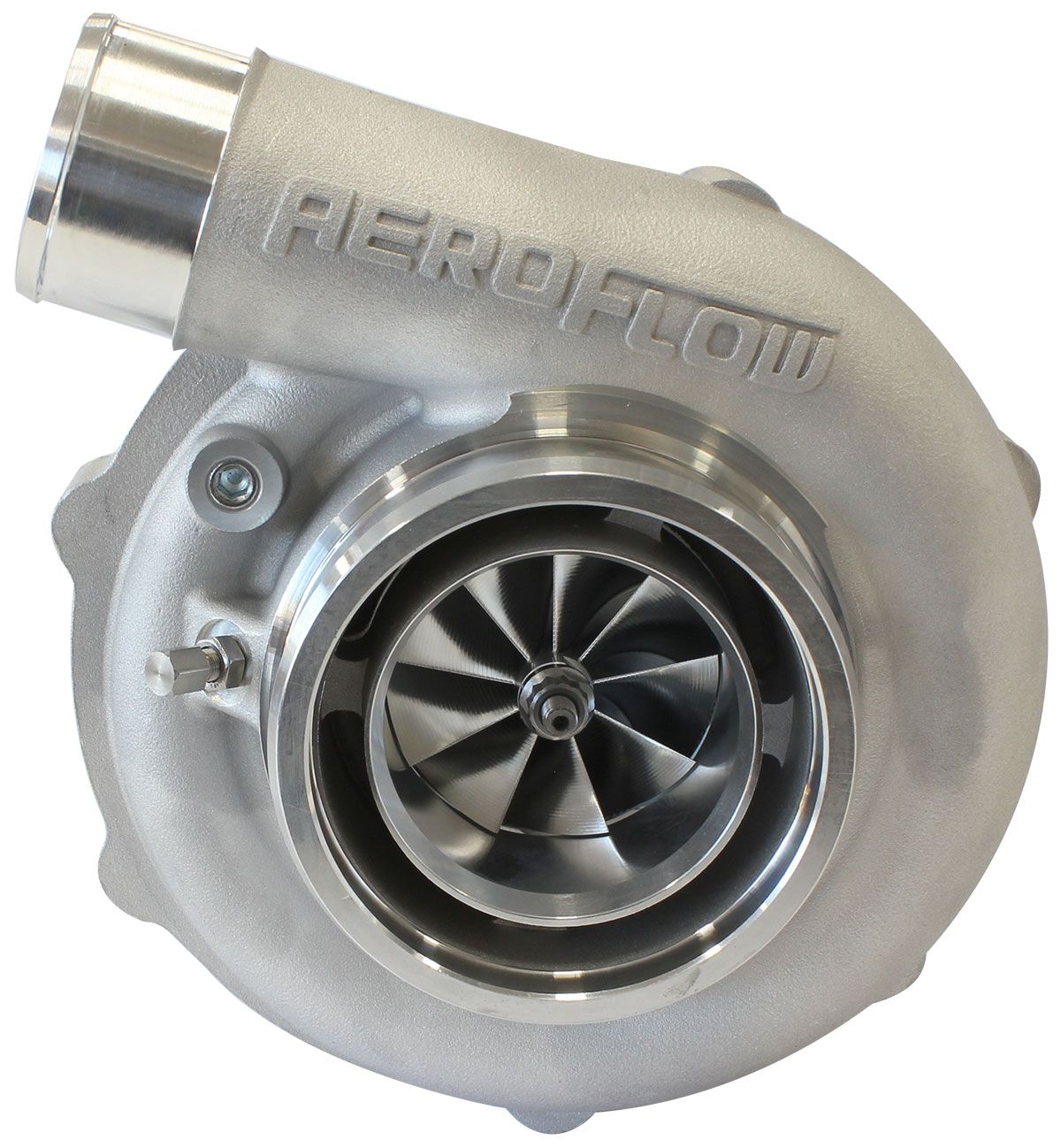 Aeroflow BOOSTED 6255 1.21 Reverse Rotation Turbocharger 900HP, Natural Cast Finish AF800