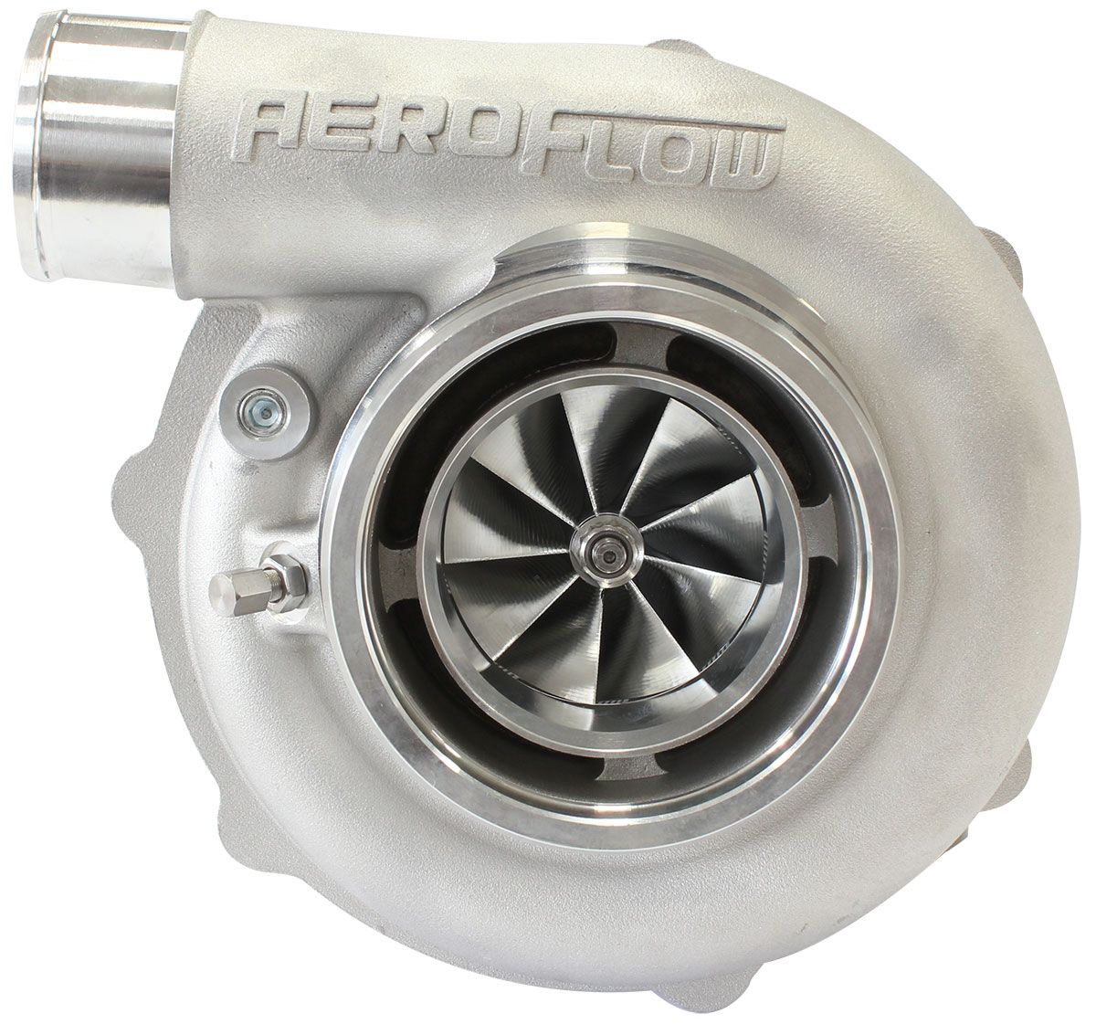 Aeroflow BOOSTED 6262 .83 Reverse Rotation Turbocharger 900HP, Natural Cast Finish AF8005