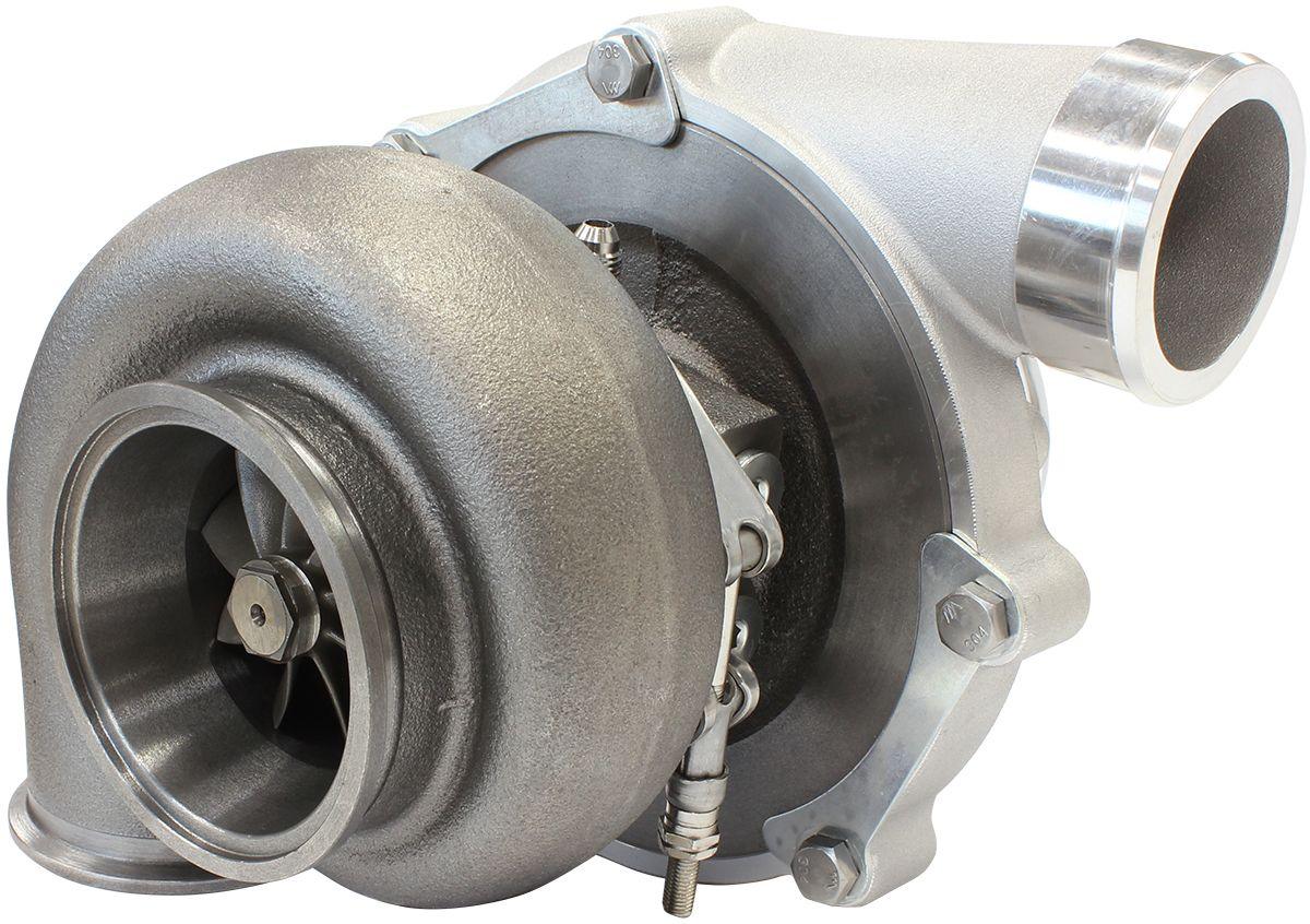 Aeroflow BOOSTED 6862 .83 Reverse Rotation Turbocharger 1050HP, Natural Cast Finish AF800